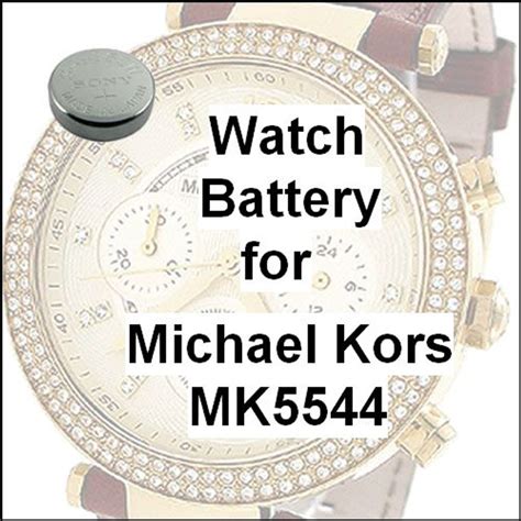 michael kors watches battery